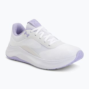 Scarpe da allenamento donna Under Armour Aurora 3 white/white/purple crest