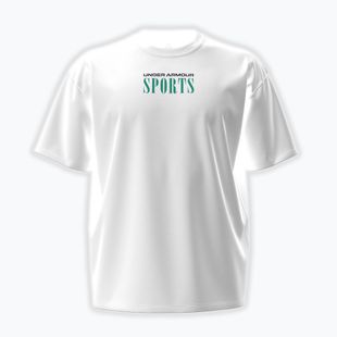 T-shirt da allenamento uomo Under Armour Heavyweight Sports white/midnight navy