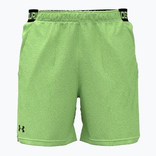 Pantaloncini da allenamento uomo Under Armour Ua Vanish Woven 6in lumos lime/ultimate black