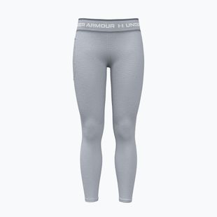 Leggings da donna Under Armour Tech Branded halo grey/orange bloc/white