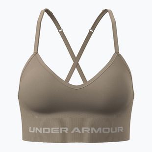Reggiseno sportivo Under Armour Vanish Seamless Low city khaki/summit white