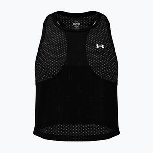 Canotta sportiva donna Under Armour Tech Sport Mesh Crop Tank black/white