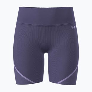 Pantaloncini da allenamento da donna Under Armour Vanish Seamless purple luxe/purple crest/purple crest