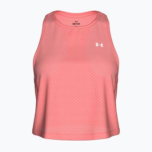Top da allenamento donna Under Armour Tech Sport Mesh Crop Tank posh pink/white