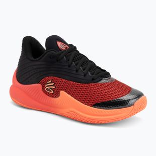 Scarpe da basket Under Armour Curry Splash 26 black/electric tangerine/racer red