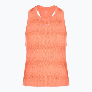 Canotta da corsa da donna Under Armour Velociti Singlet electric tangerine/black/green mode