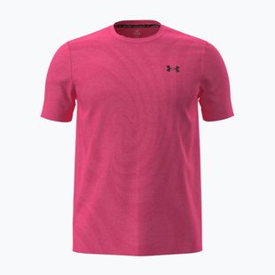 T-shirt da allenamento uomo Under Armour Vanish Seamless Novelty bittersweet pink/black