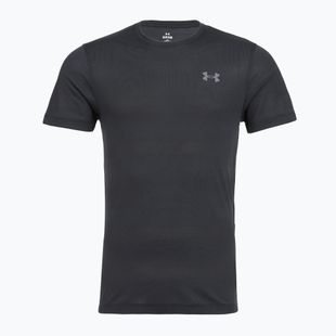 Maglietta da running da uomo Under Armour Velociti black/black/metallic silver