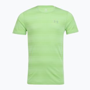 Maglietta da corsa da uomo Under Armour Velociti lumos lime/white