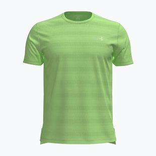 Maglietta da corsa da uomo Under Armour Velociti lumos lime/white