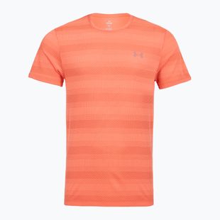Maglietta da corsa da uomo Under Armour Velociti electric tangerine/black/green mode