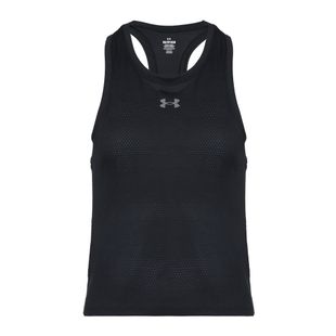 Canotta da corsa da donna Under Armour Velociti Singlet black/black/metallic silver