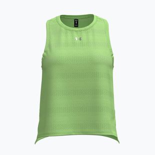 Canotta da running da donna Under Armour Velociti Singlet lumos lime/white