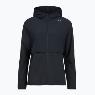 Giacca da running da donna Under Armour Velociti Pro Storm black/black/metallic silver