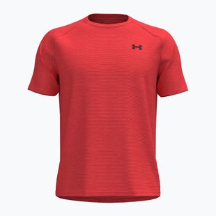 Maglia da allenamento uomo Under Armour Tech Textured venom red/black