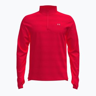 Felpa da running da uomo Under Armour Velociti 1/4 Zip lumos lime/mod gray