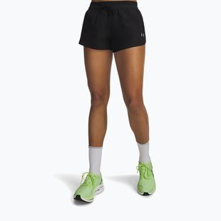 Pantaloncini da running da donna Under Armour Pro Vent ultimate black/ultimate black/ultimate black