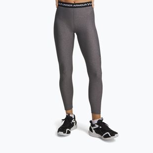Leggings da allenamento donna Under Armour HeatGear charcoal light heather/black