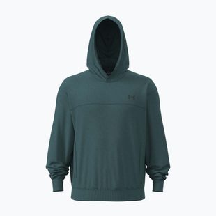 Felpa uomo Under Armour Rival LW Hoodie rack green/black