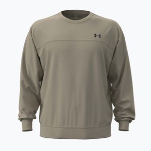 Felpa uomo Under Armour Rival LW Crew city khaki/black