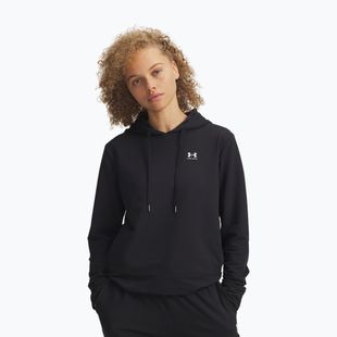 Felpa donna Under Armour Sport Terry Hoodie black/white