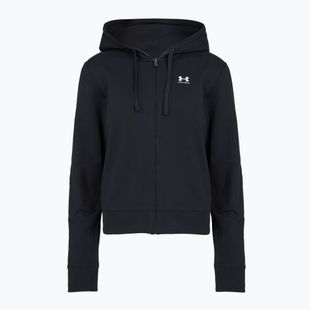 Felpa donna Under Armour Sport Terry FZ black/white