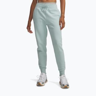 Pantaloni da donna Under Armour Rival Fleece Joggers enamel blue/white