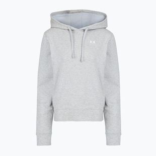 Felpa donna Under Armour Sport Terry Hoodie mod gray light heather/white