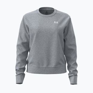 Felpa donna Under Armour Sport Terry Crew mod gray light heather/white