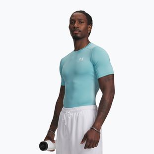 T-shirt da allenamento uomo Under Armour HG Armour Comp blue haze/white