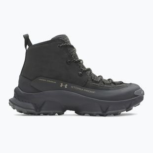 Scarpe da trekking uomo Under Armour Charged Expanse Mid LTHR WP Black/Anthracite/Bayou