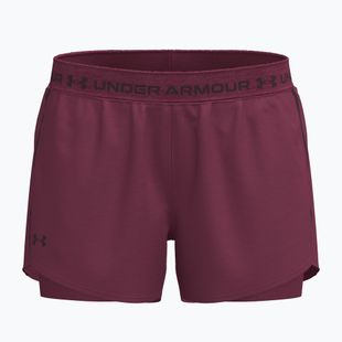 Pantaloncini da allenamento da donna Under Armour Tech Play Up 2IN1 Shorts claret/claret/ox blood