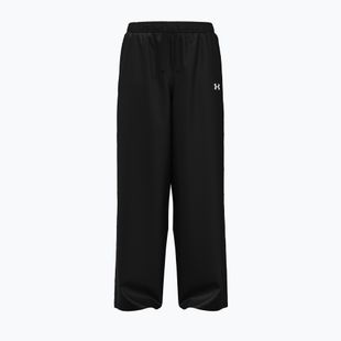 Pantaloni per bambini Under Armour G Icon Woven Open Leg Pant black/black/white