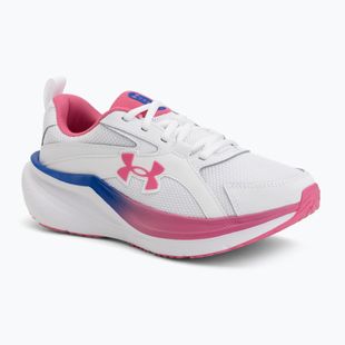 Scarpe da corsa donna Under Armour Assert 11 white/pink frenzy/pink frenzy