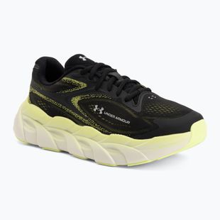 Scarpe da corsa uomo Under Armour Halo Runner 2 Ultimate Black/Sonic Yellow/Metallic Silver