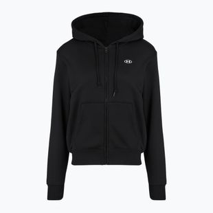 Felpa donna Under Armour Rival Fleece Full Zip ultimate black/white