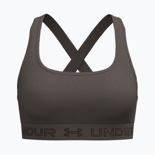 Reggiseno sportivo Under Armour Crossback Mid peppercorn/kona brown