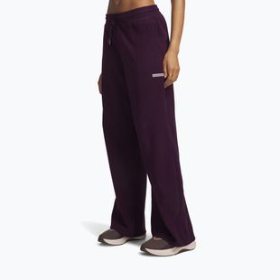 Pantaloni da allenamento da donna Under Armour Performance Fleece Pants purple echo/purple echo