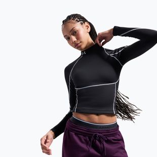 Longsleeve da allenamento da donna Under Armour ColdGear Elite Mock ultimate black/reflective
