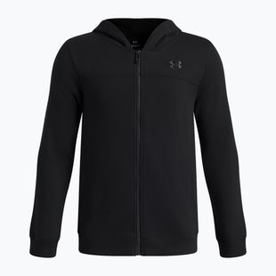 Felpa bambini Under Armour Rival Lightweight Full Zip ultimate black/black