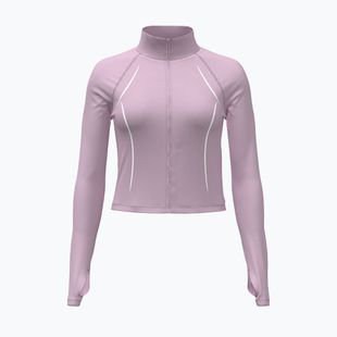 Felpa da allenamento donna Under Armour Meridian Contour Full Zip mauve pink/white/mauve pink