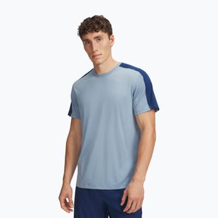 Maglia da corsa da uomo Under Armour Velociti Reflect blue wind/blackout navy/reflective