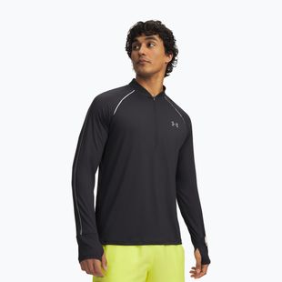 Felpa da corsa uomo Under Armour Velociti Half Zip ultimate black/reflective