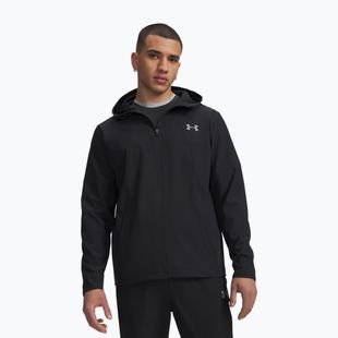 Giacca da allenamento uomo Under Armour Tech Utility Woven Jacket black/black/steel