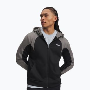 Felpa da uomo Under Armour Armour Fleece Winter ultimate black/clay green/white