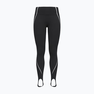 Leggings da allenamento donna Under Armour Meridian Contour Stirrup Leggings ultimate black/white/ultimate black