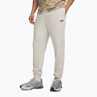 Pantaloni da uomo Under Armour Rival LW Jogger summit white/black