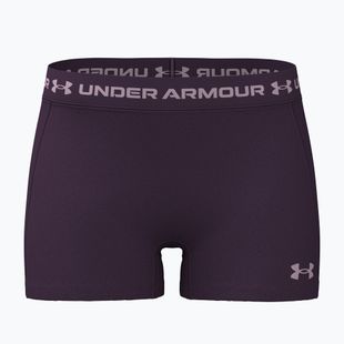 Pantaloncini da allenamento da donna Under Armour HeatGear Shorty purple echo/mauve pink