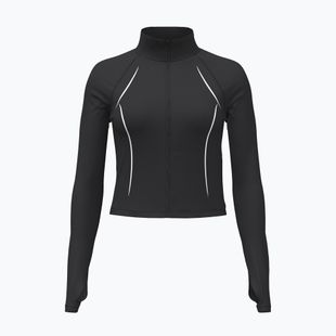 Felpa da allenamento donna Under Armour Meridian Contour Full Zip ultimate black/white/ultimate black