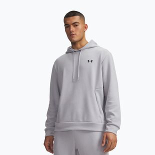 Felpa da uomo Under Armour Flex Fleece Hoodie mod gray/black